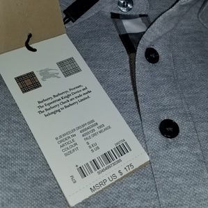Mens Burberry Brit Polo